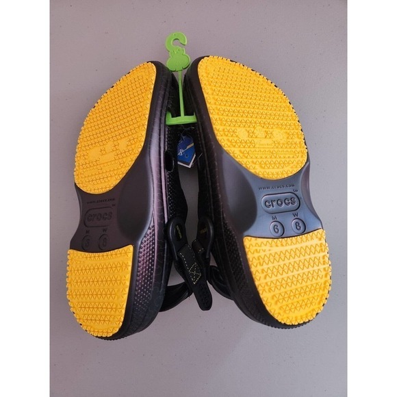 New Crocs Batman Adjustable SR Clog US- M6/W8 Unisex Black - Picture 7 of 12